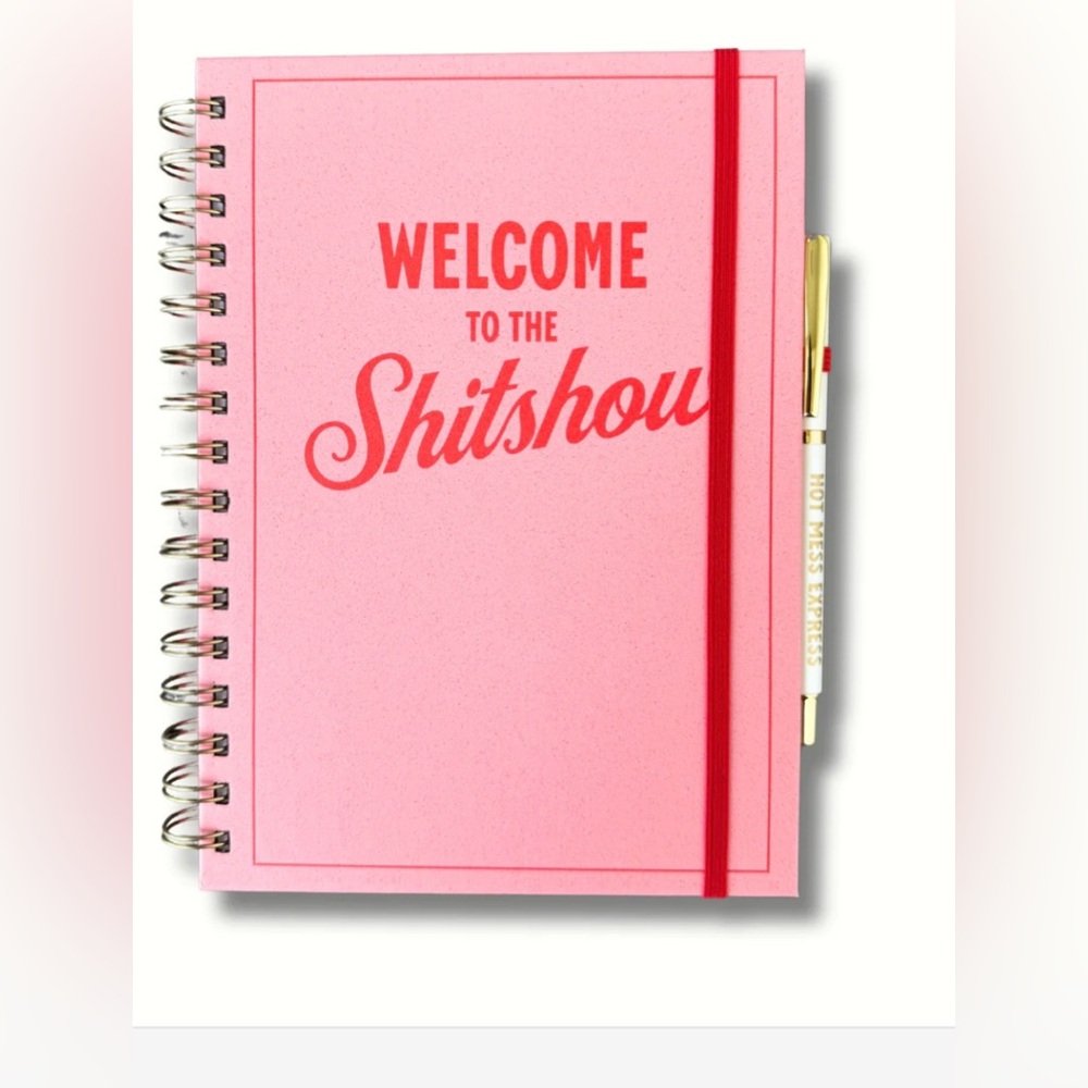 FUN CLUB! Welcome To The Shit Show Journal (funny, gift, notebook)